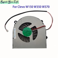 Laptop CPU Fan Cooler For Clevo W150ER W350 W350ST W370ET W370ST W230SD W230ST K590S Radiator Fans 6