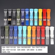 Special repair strap GA-100/110/140/200/400/700 GD-100 G-8900 GW-8900 men's sports waterproof resin 