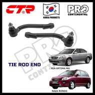 CTR KOREA KIA OPTIMA MG 2005-2010 NAZA RONDO 2006-2013 STEERING RACK TIE ROD END [1 PAIR (LH+RH)]