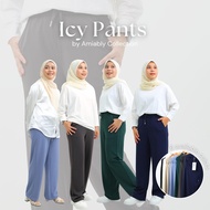 ICY PANTS- Amiably Collection High Quality Stretchable& Shape Retain Slimming Gottin Icy Slender