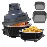 【HAWT】Nonstick Silicone Air Fryer Liners 2 Pack for FN101GY Basket Cooking Accessories