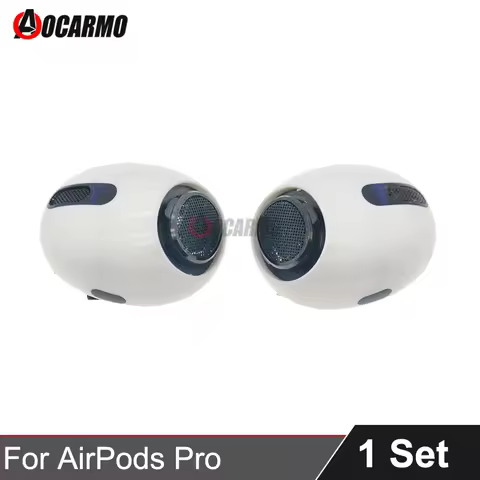 Aocarmo For AirPods Pro A2190 A2084 A2083 Top Housing Case With Noise Reduction Microphone Mic Light