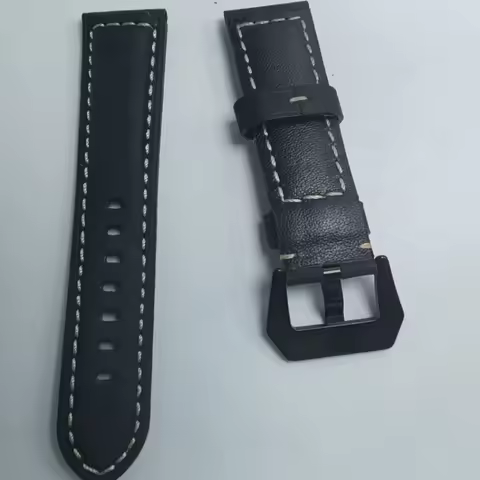 For Panerai Citizen Fossil Breitling Hamilton Watchband Genuine Cow Men's Vintage watch strap 22mm 2