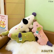 Candy Beans Dog Pillow Cute Children's Plush Doll Bedroom Bed Comfort Sleeping Pillow