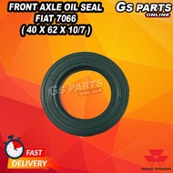 🚜FRONT AXLE OIL SEAL ( 40 X 62 X 10/7 ) FIAT 7066 | GS PARTS