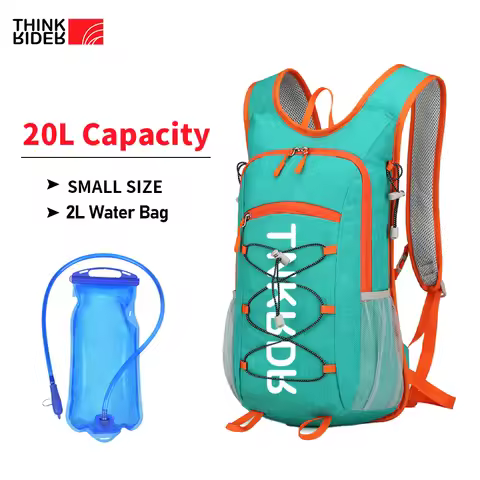 Hydration Backpack with 2L Water ThinkRider 20L Lightweight Hydration Backpack, Running Backpack wit
