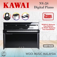 Kawai Novus NV5S Hybrid Digital Piano 88 Keys - Ebony Polish