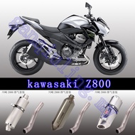 For Kawasaki Z800 Z 800 exhaust pipeZ800 connection middle sectionmodification SC AR Akrapovic carbo