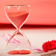 8X15CM European Style Beautiful Love Hourglass 15 Minutes Sand Clock Creative Gift Birthday Valentin