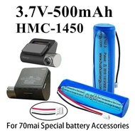 Original 1 02 3.7V 500Mah Li-Ion Battery For 70Mai Smart Dash Cam Pro A550 A550s A800 Midrive D02