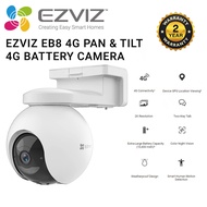 Ezviz EB8 4G 2K 3MP Outdoor Wireless Security Pan & Tilt CCTV Camera GPS Battery Powered Two Way Tal