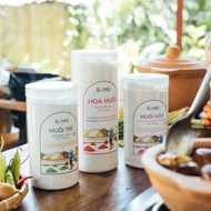 Sahu salt - Traditional sea salt - Granular salt, ground salt, stewed salt, bamboo salt, flower salt
