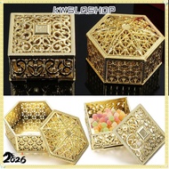 88KWSLQSHOP Candy Box Vintage Hollow Wedding Trinket Organizer