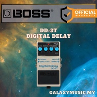 Boss DD-3T Digital Delay Effect Pedal For Electric Guitar with Tap Tempo (DD3T DD 3T)