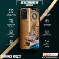 Softcase Glass Kaca Case Oppo A16 Baru - Casing Oppo A16 (SC15) Motif ML
