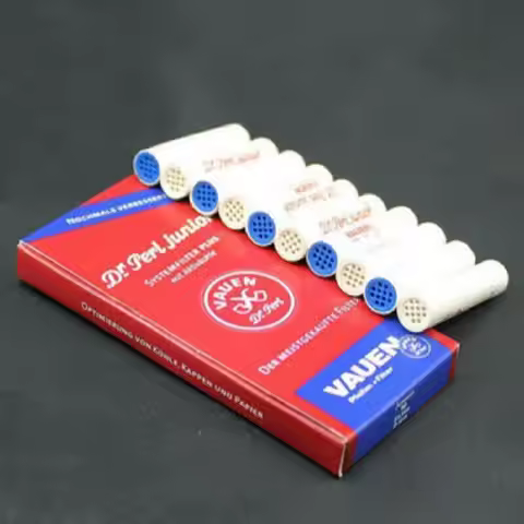 Vauen 9mm Smoking Pipe Filters Element Best Disposable Activated Carbon Filter Smoking Tools Accesso