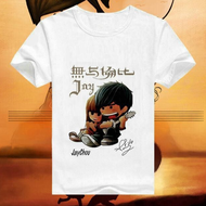 100% Pure Cotton High Quality Printing Men's and women's T-shirts Jay Chou magic Tianlun Tour Concert T-shirts Jay short sleeved clothes 周杰伦魔天伦巡回演唱会t恤JAY短袖衣服 T shirt men and women