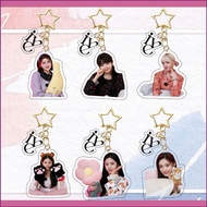 HT IVE Yujin Wonyoung Acrylic Keychain Pendant Bags Accessories Stars Periphery HT