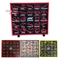 [hugepe-t] 2026 Formula 1 Calendar F1 With Stand Racing Desk Calendar Ornament Home Office Desktop D