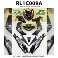 Cover Set Rapido LC135 V1 Yamaha Jupiter MX-135 (12) Color Blue LC4S Accessories Motor LC135 MX-135(