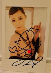 D09:日本女優-冬月楓~簽名照.拍立得照片