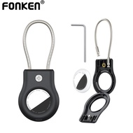 Fonken AirTag Holder Air Tag Lock Protective Case Keychain AirTag Cover