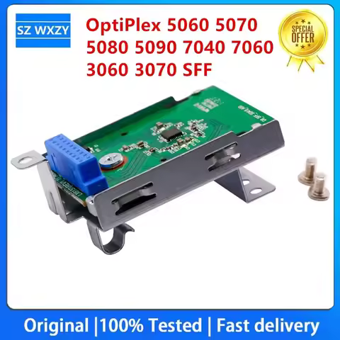 New SD4.0 Card Reader Replacement for DELL OptiPlex 5060 5070 5080 5090 7040 7060 3060 3070 SFF T344