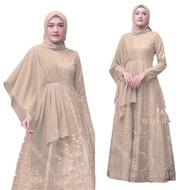 Gamis Dres Kondangan Brokat Terbaru 2025 Masa Kini Gaun Jumbo Kebaya Murah Bagus Wanita 2025 dewasa 