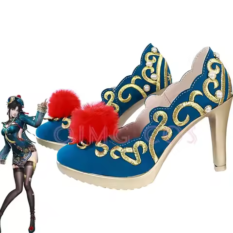 Naraka Bladepoint Tessa Cosplay Anime Shoes Chinese Style Halloween for Men Game