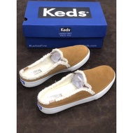 2021 KEDS deerskin velvet cotton shoes one pedal cotton slippers good