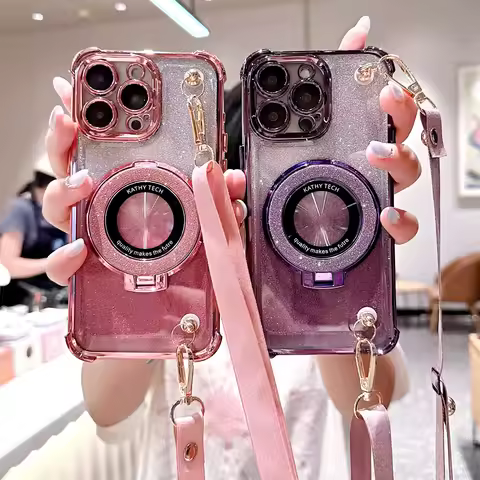 Shockproof Crossbody Lanyard Phone Case For Xiaomi Redmi Note 14 Pro Plus 14C 4G 5G 14T POCO X7 Pro 