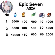 Epic Seven Game Card Destination Collection E1