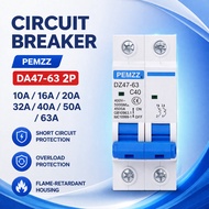 AC | DC Circuit Breaker 2P(2POLE) Miniature Circuit Breaker Reversible Breaker Solar Panel PEMZZ