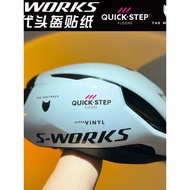 Suitable for Helmet Stickers Evade3S-WORKS Helmet SPECIALIZED Team Edition Coating Support DIY