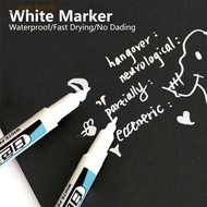 TOUCHMALL 0.7/1/2mm White Permanent Paint Pen Acrylic Marker Waterproof Oily Pens Deep Hole Marker G