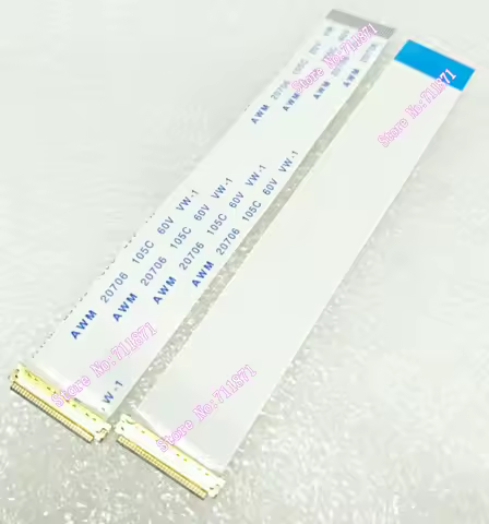10cm short Type A Type B 0.5 Pitch 30Pin 1 2 Lane EDP Screen Cable Line 30P FFC to 20453-030T eDP Sc