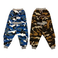 (HARGA BORONG) KIDS UNISEX ARMY LONG PANTS COTTON CASUAL WEAR (SELUAR PANJANG ASKAR BUDAK UNISEX)