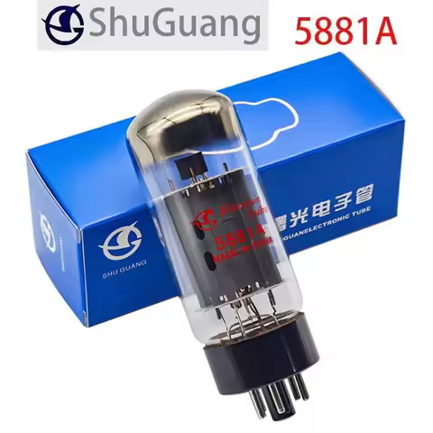Shuguang 5881A 5881 Vacuum Tube Replaces 350C 6L6GC 6P3P 6L6 EL34 HIFI Audio Valve Electronic Tube A