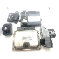 [USED] Porsche Cayenne 4.5L 955 9PA ECU SET Kessy + Key + ELV + ECU + Ignition Switch + Gateway