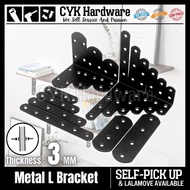 Heavy Duty L Bracket 3MM Angle Bracket Sesiku L Rak Rack L Angle Hanging Bracket Wall Bracket