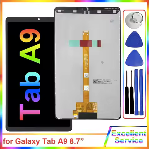 New Tested LCD for Samsung Galaxy Tab A9 X115 LCD Display Touch Screen Panel Assembly for Samsung Ta