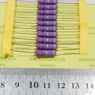 UNGU PURPLE 2R7 2W 5% copper feet resistor 2.7 r 2 watt 2.7 ohm 2 w 2watt 5 percent 2r7 2w