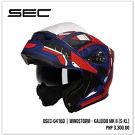 sec windstorm kaleido mk II, III, IV modular & dual visor helmet