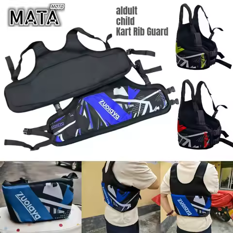 Kart Racing Gear Rib Protection Adult Children's Entertainment Riding Equipment Adjustable Safety Ge