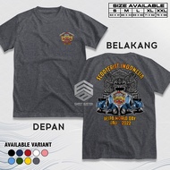 KAOS VESPA WORLD DAY BALI 2022 | TSHIRT VWD 22 SCOOTERIST INDONESIA WORLD DAYS | BAJU EVENT JAMBORE