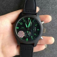 [HBBV6 Produced] IWC IWC Pilot Series TOP GUN Ceramic Shell Green Ding, Upper Ring to 60 Points Timi
