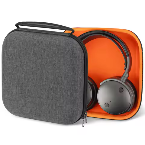 Geekria Headphone Case Compatible with Audeze Maxwell, ATH-M50x, WH-1000xm5, Soundcore Space One Hea