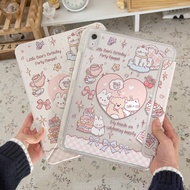 ZOYU | เคส iPad 11 นิ้ว พร้อมรางเลื่อนใส Y-type 4 ขาหมุนบางเบาป้องกันการตกช่องใส่ปากกา
