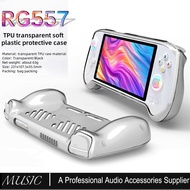 TPU Case for Anbernic RG557 Game Console, Soft Protective Case for Anbernic RG557 with Grips Full Pr