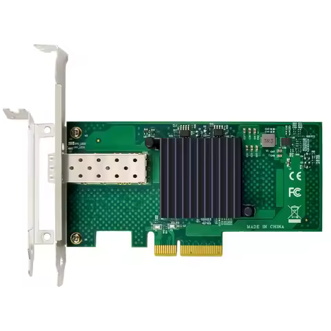 ST7315 10Gb SFP+ Network Card, PCIe 2.0 X4 Interface, Intel 82599EN Controller (X520-DA1), Support W